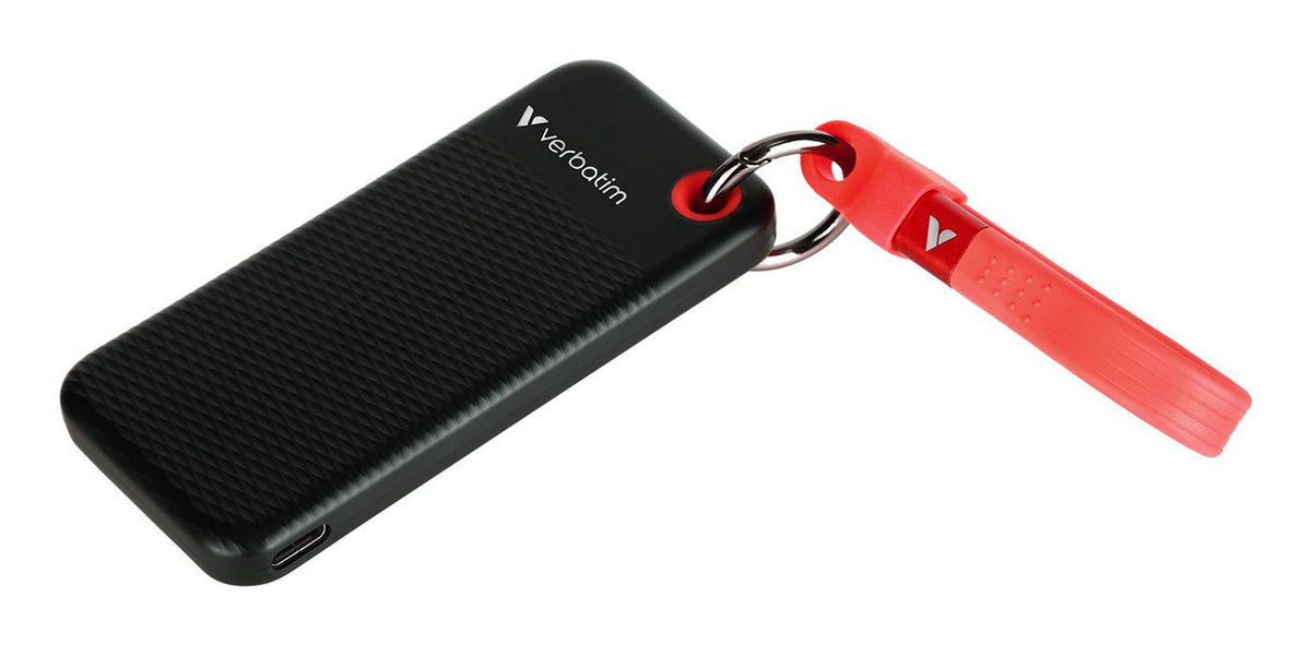 Verbatim 32434 unidad externa de estado sólido 128 GB USB Tipo C 3.2 Gen 2 (3.1 Gen 2) Negro, Rojo