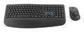 Logitech Signature Comfort Plus Combo MK880 for Business teclado Ratón incluido Universal USB + Bluetooth AZERTY Francés Grafito