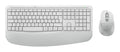 Logitech Signature Comfort Plus Combo MK880 teclado Ratón incluido Universal RF Wireless + Bluetooth QWERTZ Alemán Blanco