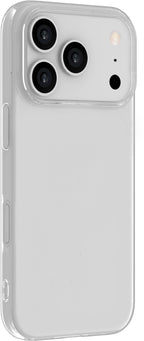 eSTUFF INFINITE (GRS) VIENNA iPhone 18 Pro/17 Pro Clear Cover. Material: 100% recycled TPU funda para teléfono móvil Transparente