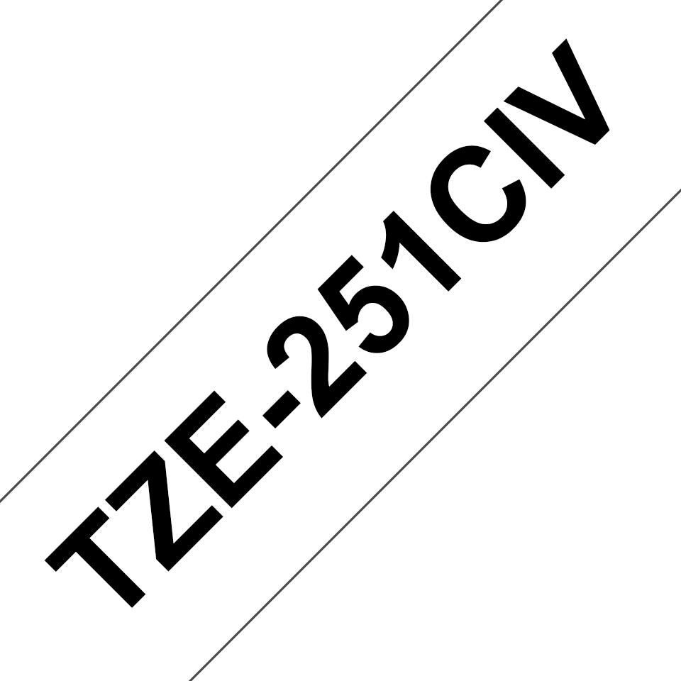 Brother TZE251CIV cinta para impresora de etiquetas TZ