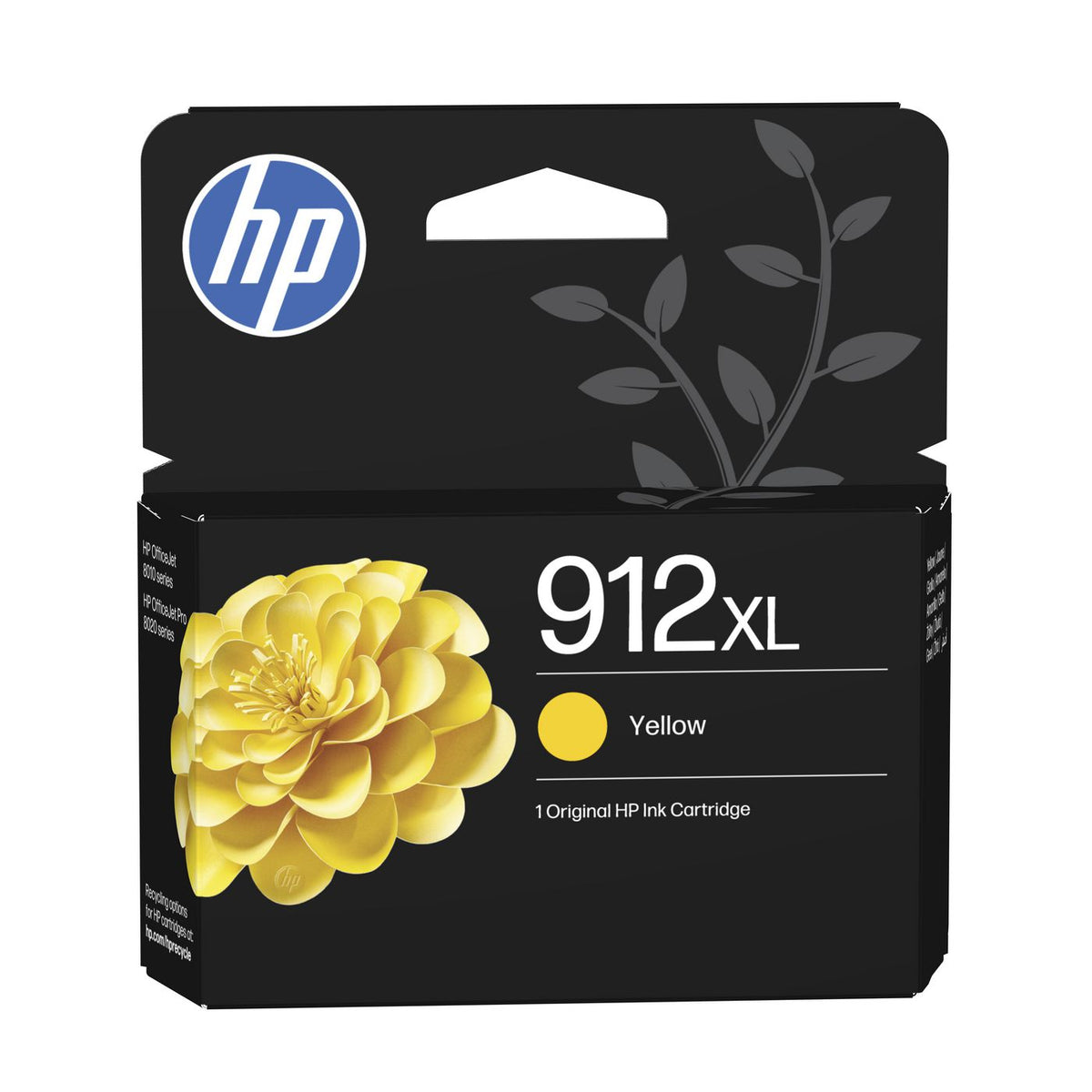 HP 912XL High Yield Yellow Original Ink Cartridge cartucho de tinta 1 pieza(s) Alto rendimiento (XL)
