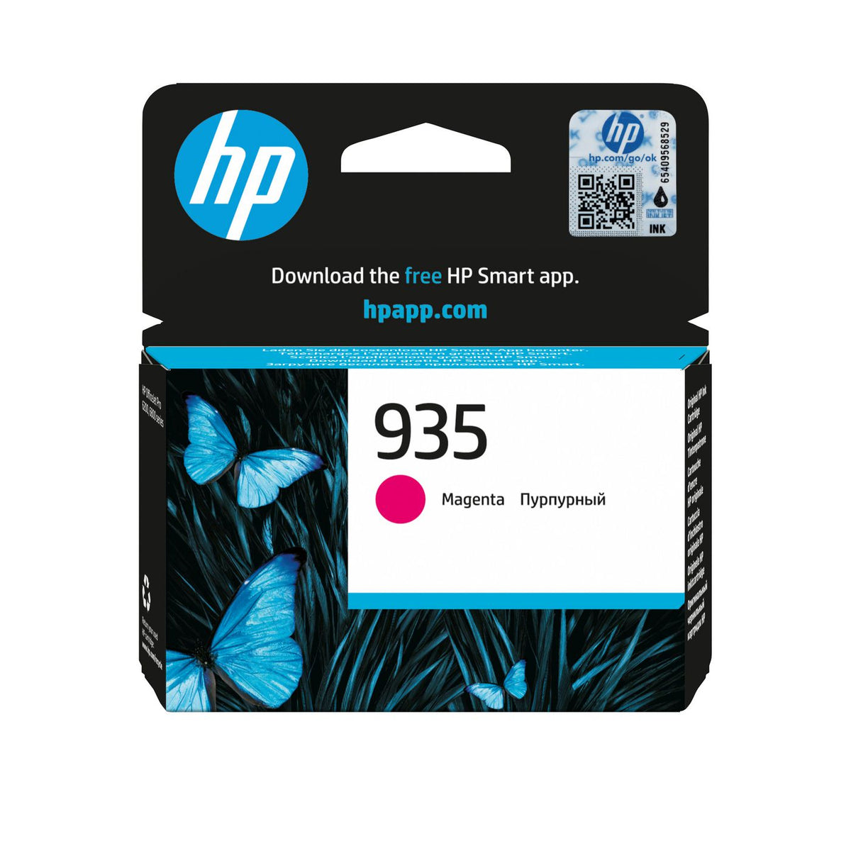 HP 935 Magenta Original Ink Cartridge cartucho de tinta 1 pieza(s) Estándar