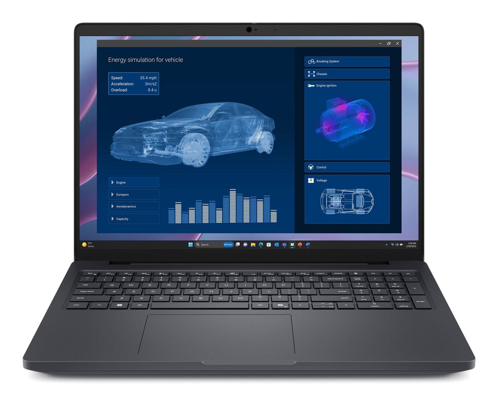 DELL Pro Max 16 MC16255 Copilot+ PC AMD Ryzen AI 7 PRO PRO 350 Estación de trabajo móvil 40,6 cm (16") Full HD+ 32 GB LPDDR5x-SDRAM 512 GB SSD NVIDIA RTX PRO 500 Blackwell Wi-Fi 7 (802.11be) Windows 11 Pro Negro Alemán
