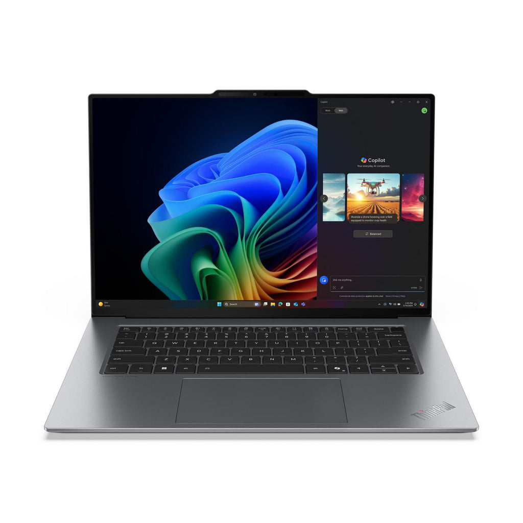 Lenovo ThinkPad X9-15 Gen 1 Copilot+ PC Intel Core Ultra 7 258V Portátil 38,9 cm (15.3") 2.8K 32 GB LPDDR5x-SDRAM 1 TB SSD Wi-Fi 7 (802.11be) Windows 11 Pro Gris Alemán