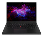 Lenovo ThinkPad P14s Gen 6 (Intel) Intel Core Ultra 7 255H Estación de trabajo móvil 36,8 cm (14.5") Pantalla táctil WUXGA 64 GB DDR5-SDRAM 1 TB SSD NVIDIA RTX PRO 500 Blackwell Wi-Fi 7 (802.11be) Windows 11 Pro Negro Alemán