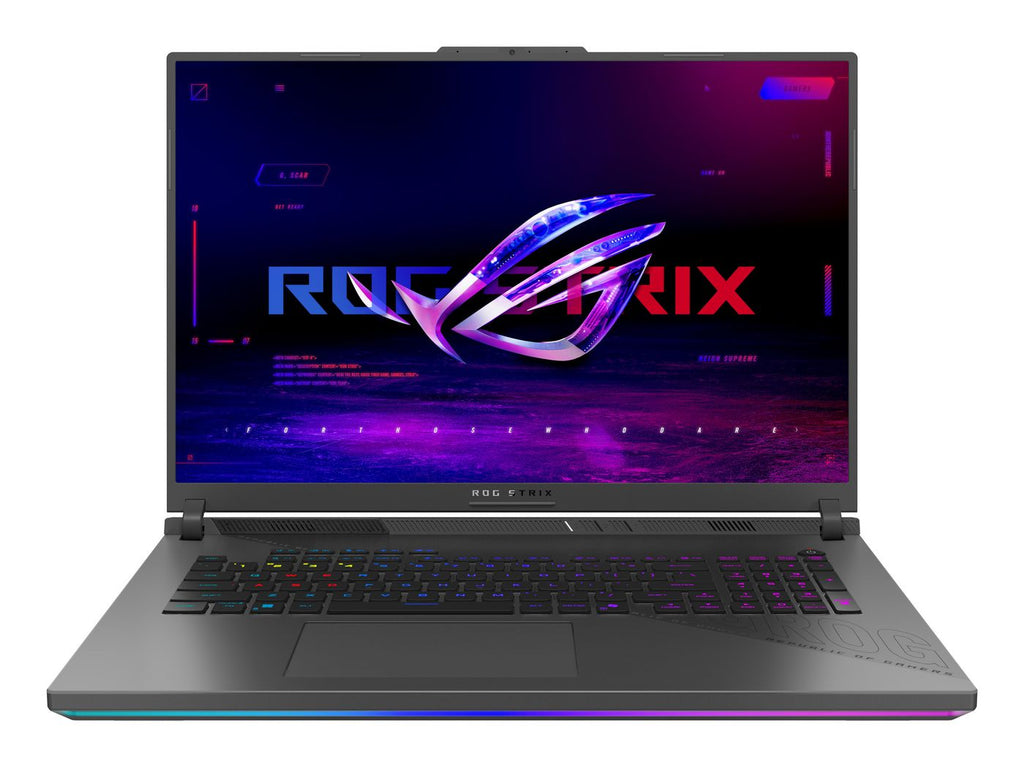 ASUS ROG Strix G18 G814PP-S8014W AMD Ryzen™ 9 8940HX Portátil 45,7 cm (18") WUXGA 32 GB DDR5-SDRAM 1 TB SSD NVIDIA GeForce RTX 5070 Wi-Fi 6E (802.11ax) Windows 11 Home Negro, Gris QWERTZ Alemán