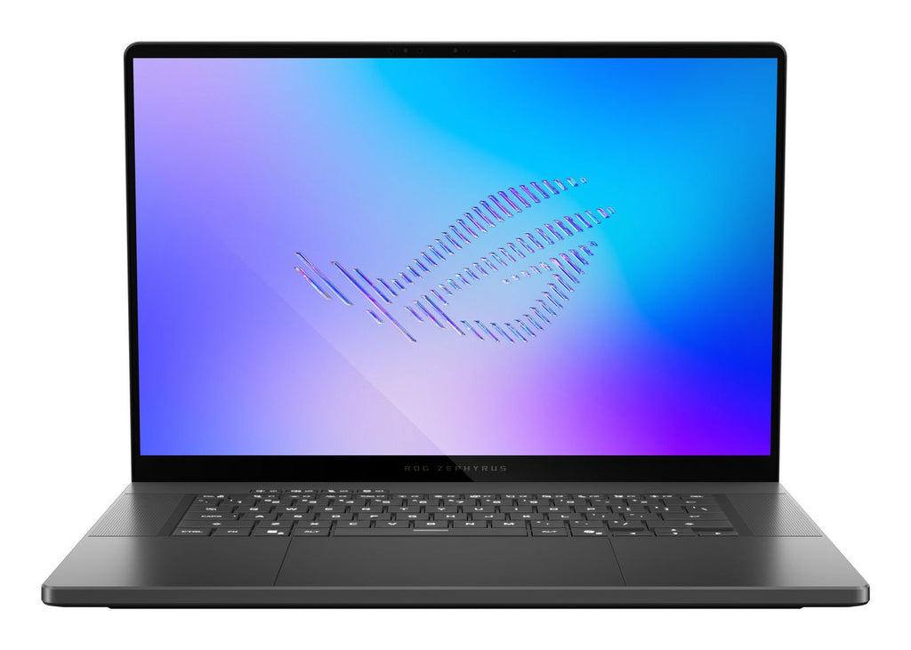 ASUS ROG Zephyrus G16 GU606AW-TB001W Intel Core Ultra 9 386H Portátil 40,6 cm (16") WQXGA 64 GB LPDDR5x-SDRAM 2 TB SSD NVIDIA GeForce RTX 5080 Wi-Fi 7 (802.11be) Windows 11 Home Gris QWERTZ Alemán