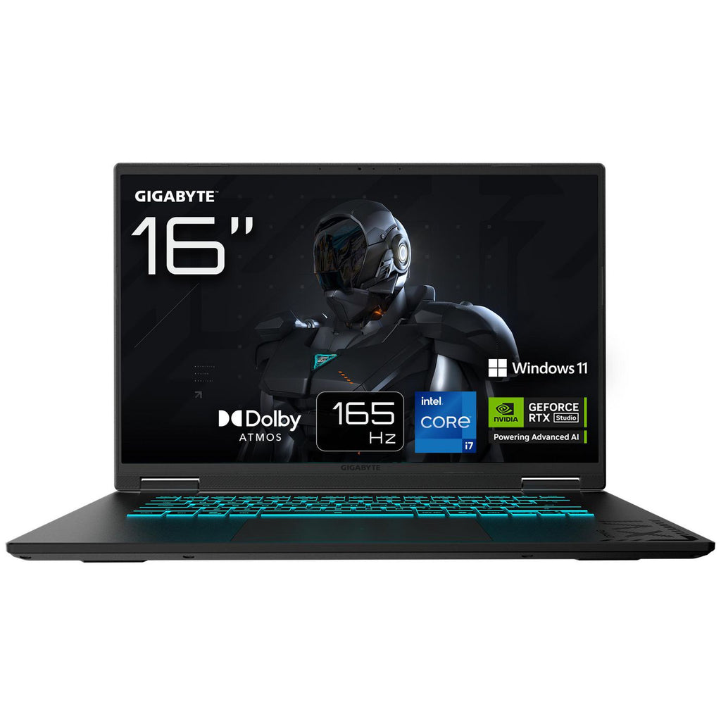 GIGABYTE GAMING A16 CWHI3DEC94SH ordenador portatil Intel® Core™ i7 i7-13620H Portátil 40,6 cm (16") WQXGA 16 GB DDR5-SDRAM 1 TB SSD NVIDIA GeForce RTX 5070 Wi-Fi 6E (802.11ax) Windows 11 Home Negro