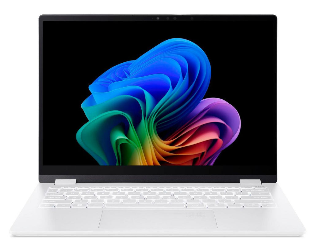Acer Swift 14 AI SFE14-51T-94BZ Copilot+ PC Intel Core Ultra 9 288V Portátil 35,6 cm (14") Pantalla táctil 2.8K 32 GB LPDDR5x-SDRAM 1 TB SSD Wi-Fi 7 (802.11be) Windows 11 Home Blanco QWERTZ Alemán