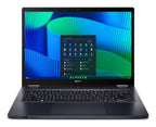 Acer TravelMate TMP414RN-54-TCO-74CP Intel Core Ultra 7 155U Híbrido (2-en-1) 35,6 cm (14") Pantalla táctil WUXGA 16 GB DDR5-SDRAM 512 GB SSD Wi-Fi 6E (802.11ax) Windows 11 Pro Azul