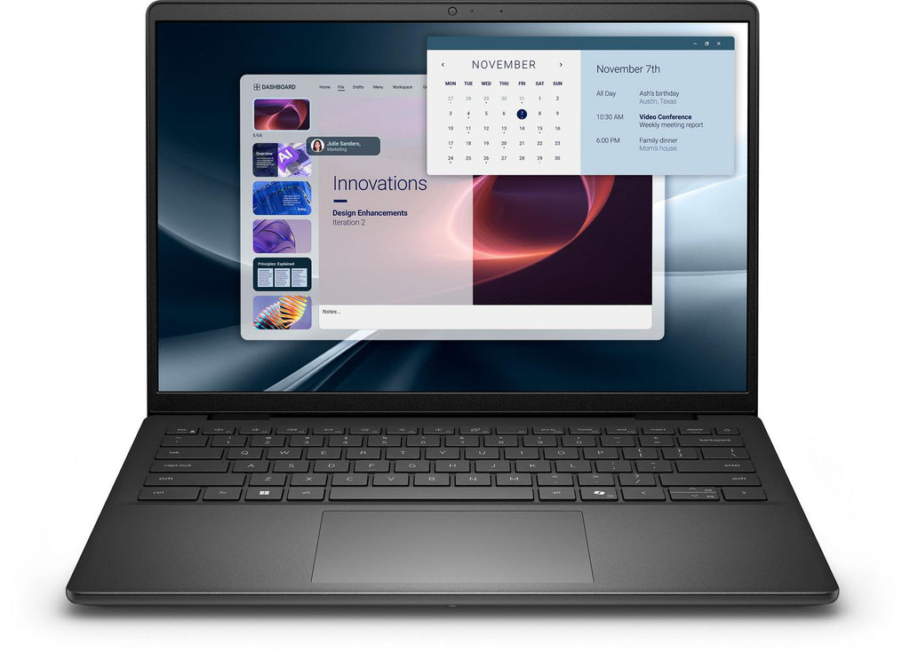 DELL Pro 14 Essential PV14255 AMD Ryzen™ 5 220 Portátil 35,6 cm (14") Full HD+ 16 GB DDR5-SDRAM 512 GB SSD Wi-Fi 6 (802.11ax) Windows 11 Pro Negro Alemán