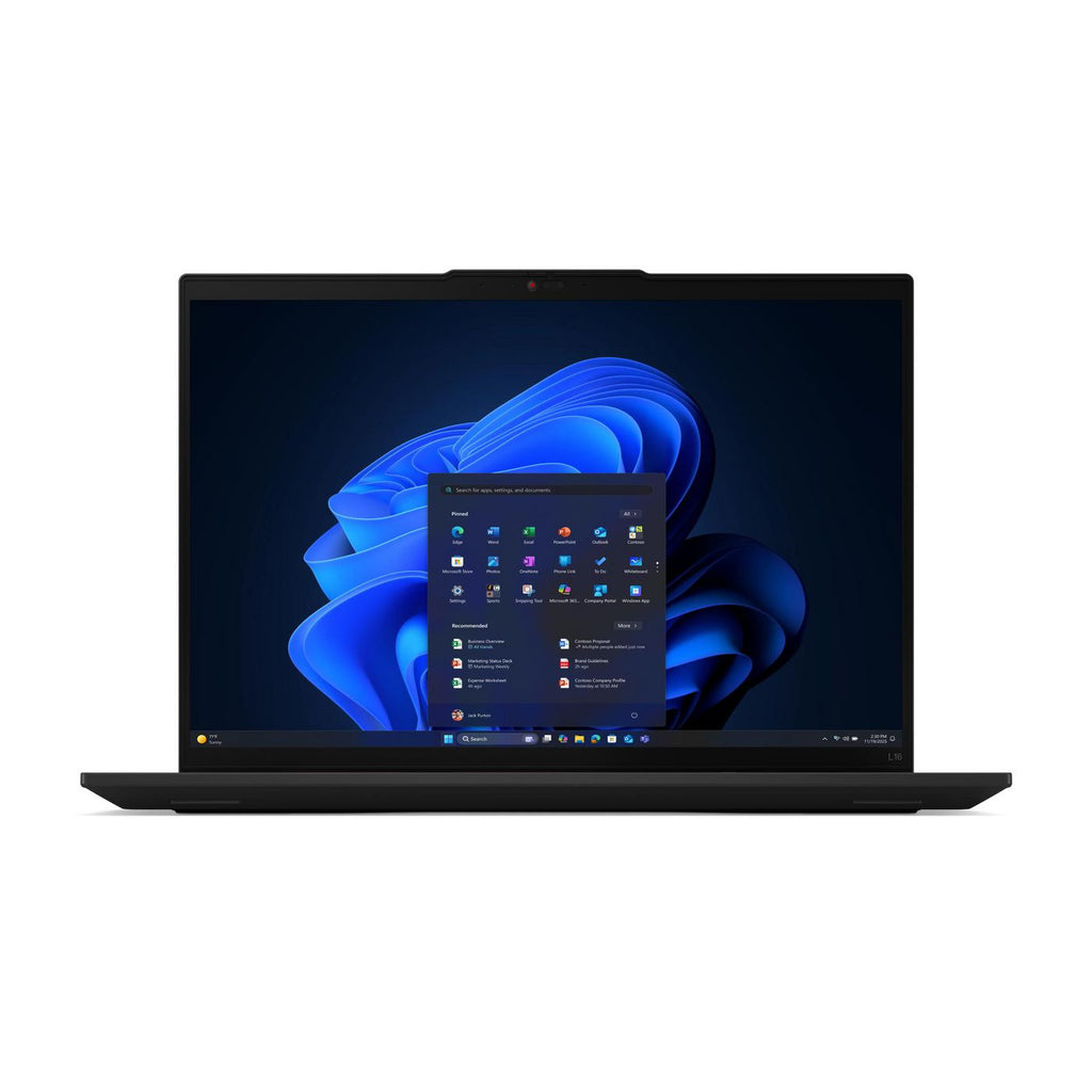 Lenovo ThinkPad L16 Gen 2 (Intel) Intel Core Ultra 5 225U Portátil 40,6 cm (16") WUXGA 16 GB DDR5-SDRAM 512 GB SSD Wi-Fi 6E (802.11ax) Windows 11 Pro Negro
