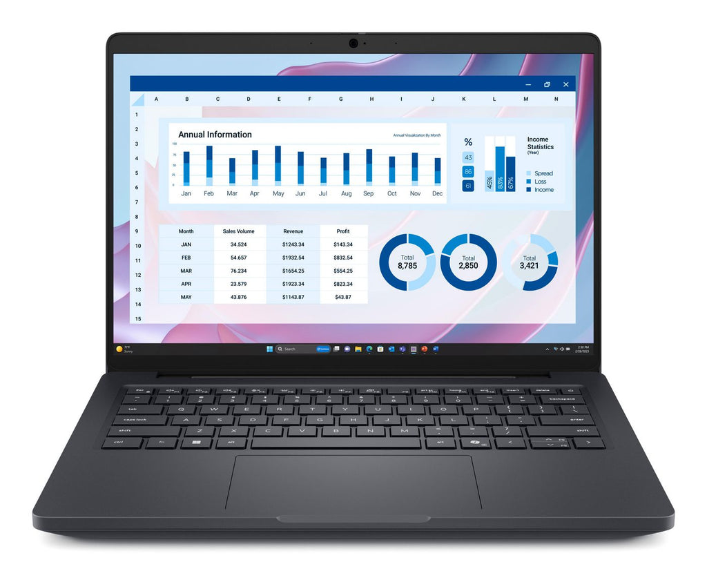 DELL Pro Max 14 MC14255 Copilot+ PC AMD Ryzen AI 7 PRO 350 Estación de trabajo móvil 35,6 cm (14") Full HD+ 16 GB LPDDR5x-SDRAM 512 GB SSD Wi-Fi 7 (802.11be) Windows 11 Pro Negro Checa, Eslovaco