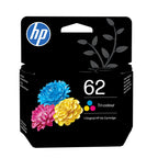 HP 62 Tri-color Original Ink Cartridge cartucho de tinta 1 pieza(s) Estándar Cian, Magenta, Amarillo
