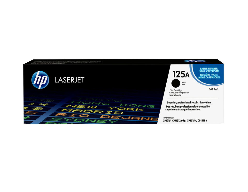 HP 125A Black Original LaserJet Toner Cartridge cartucho de tóner 1 pieza(s)