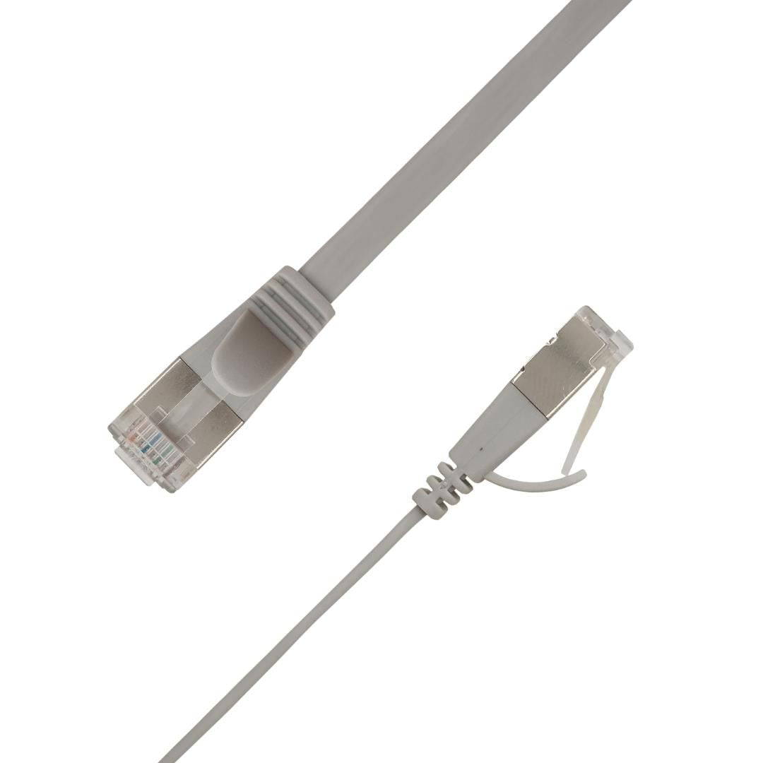 LinkIT Flat U/UTP Cat6A Grey 4m AWG UTP-FL6A-00400-GY