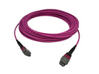 Lanview LVO230403-MTP Cable de fibra óptica e InfiniBand 3 m Violeta