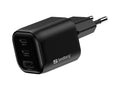 Sandberg USB-C Charger Nano 2C+1A 100W Universal Negro Corriente alterna Carga rápida Interior
