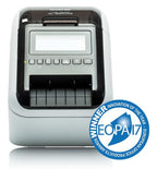 Brother QL-820NWBVMXX1 impresora de etiquetas Térmica directa Color 300 x 600 DPI 176 mm/s Inalámbrico y alámbrico Ethernet DK Wifi Bluetooth