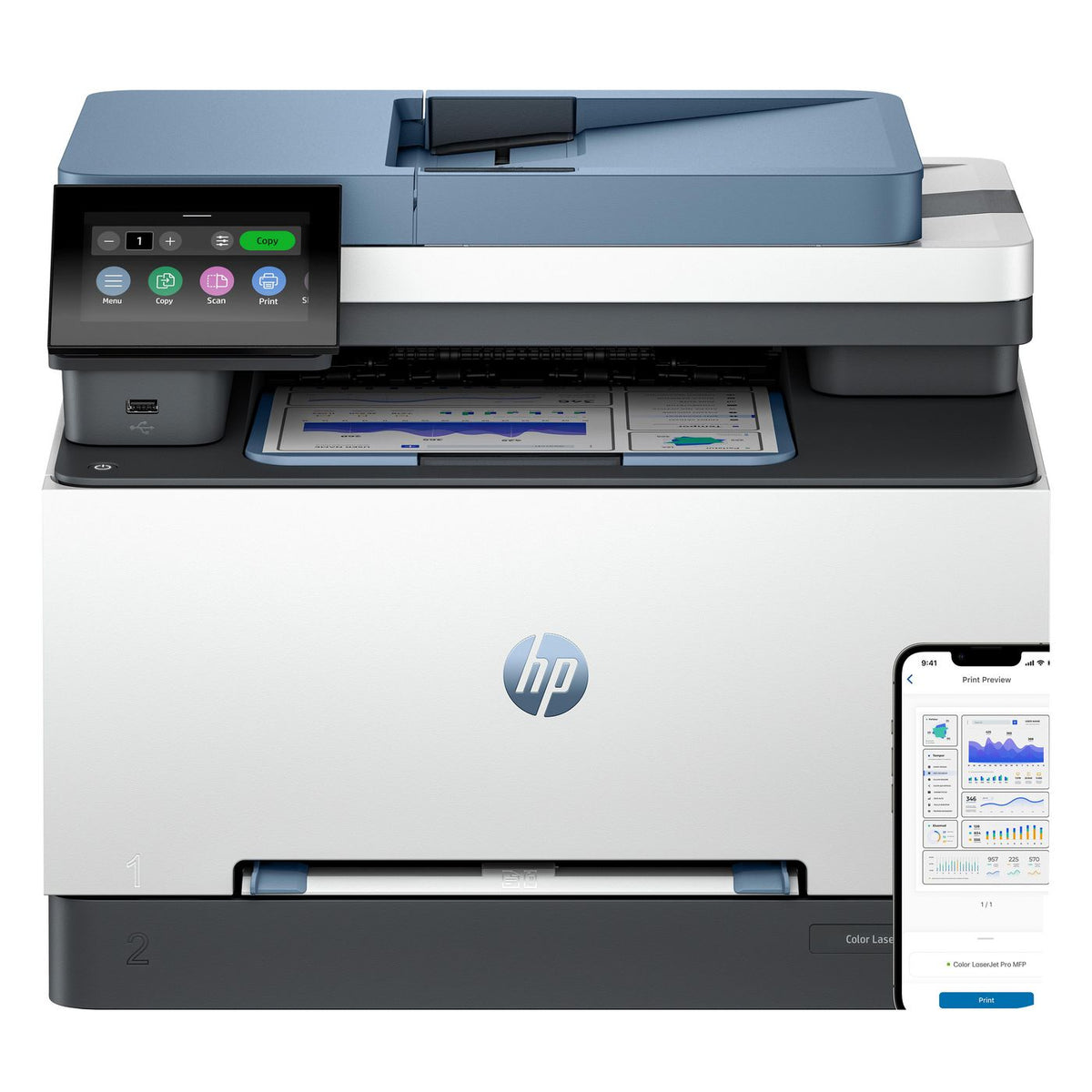 HP Color LaserJet Pro MFP 3302fdw Prntr 600 x 600 DPI A4 Wifi