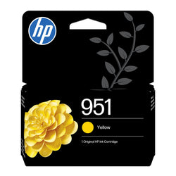 HP 951 Yellow Original Ink Cartridge cartucho de tinta 1 pieza(s) Rendimiento estándar