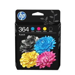 HP 364 4-pack Black/Cyan/Magenta/Yellow Original Ink Cartridges cartucho de tinta 4 pieza(s) Estándar Negro, Cian, Magenta, Amarillo