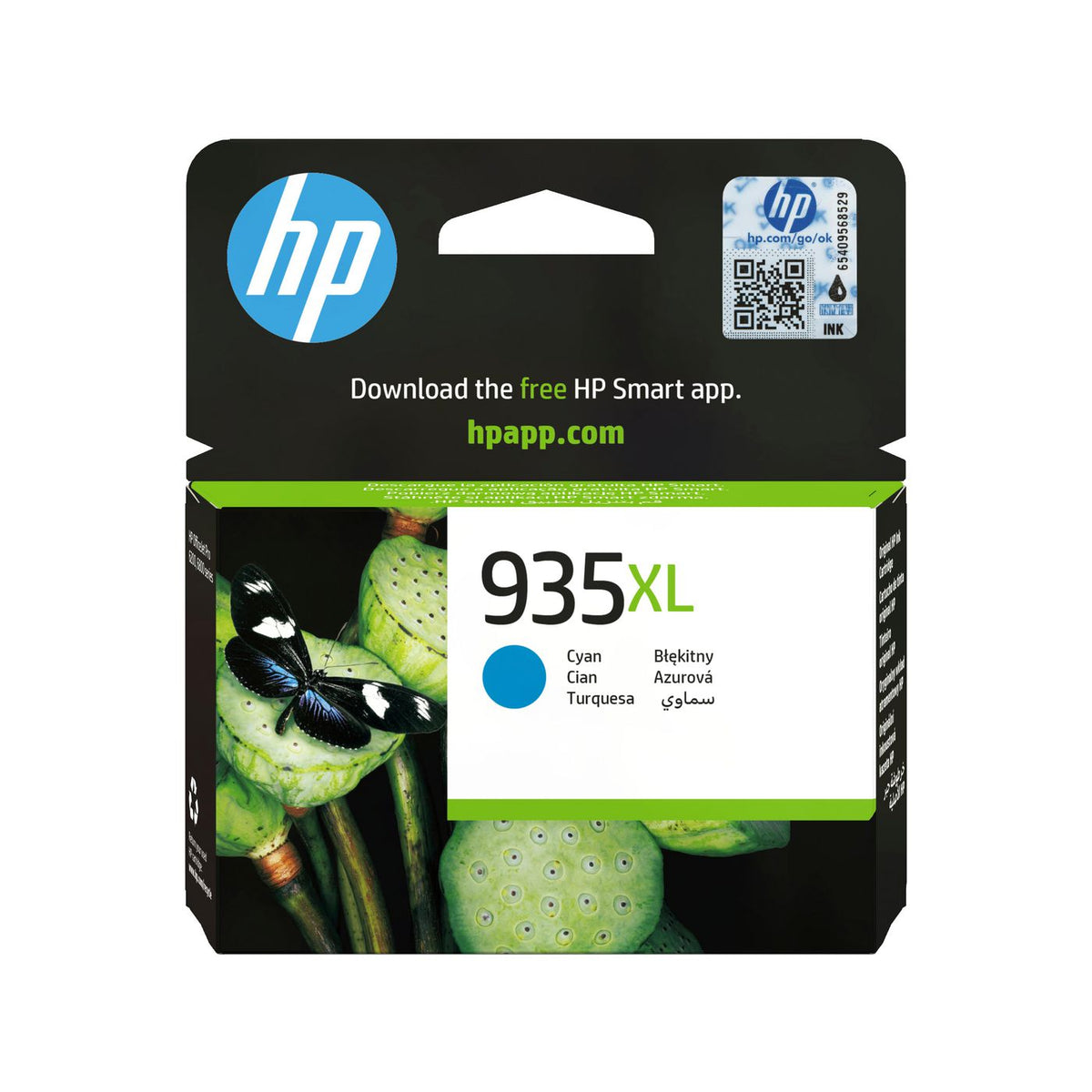 HP 935XL High Yield Cyan Original Ink Cartridge cartucho de tinta 1 pieza(s) Alto
