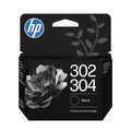 HP 302/304 Tri-color/Black Ink Crtg 2-Pk cartucho de tinta 2 pieza(s) Original Rendimiento estándar Negro, Cian, Magenta, Amarillo