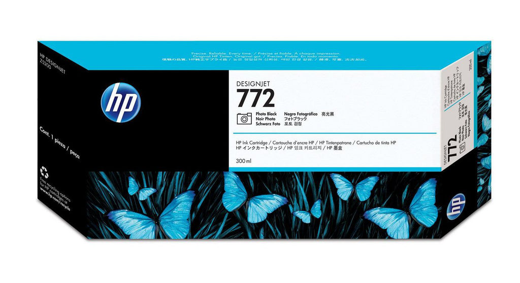 HP 772 300-ml Photo Black DesignJet Ink Cartridge cabeza de impresora Inyección de tinta térmica