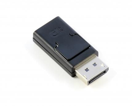 Lenovo 0B47395 cambiador de género para cable DisplayPort HDMI Negro