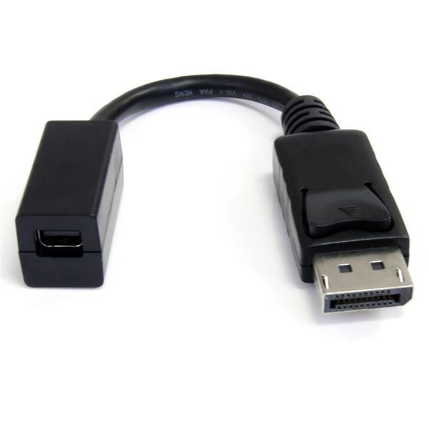 StarTech.com DP2MDPMF6IN cable DisplayPort 0,152 m Negro