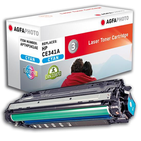 AgfaPhoto Toner Cyan, rpl CE341A / 651A APTHP341AE