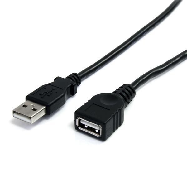 StarTech.com USBEXTAA6BK cable USB 1,83 m USB A 0,48 Gbit/s