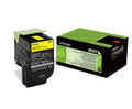Lexmark Toner Yellow 80C20Y0