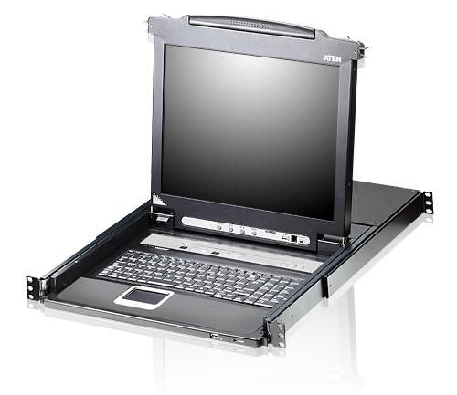 ATEN CL5708N interruptor KVM Montaje en rack Negro