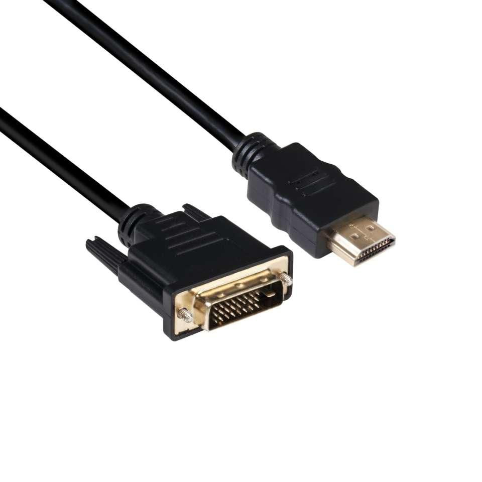 CLUB3D CAC-1210 adaptador de cable de vídeo DVI Dual Link HDMI tipo A (Estándar) Negro