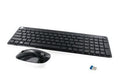 HP 802450-051 teclado Ratón incluido Oficina RF inalámbrico AZERTY Francés Negro, Blanco