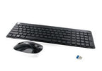 HP 802450-051 teclado Ratón incluido Oficina RF inalámbrico AZERTY Francés Negro, Blanco