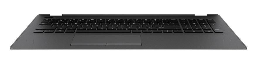 HP 929906-071 refacción para laptop Carcasa inferior con teclado