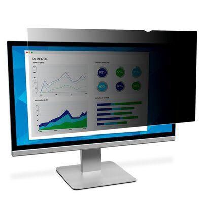 3M PF195W9B filtro para monitor 49,5 cm (19.5") Filtro de privacidad para pantallas sin marco
