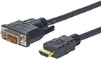 Vivolink PROHDMIDVI20 adaptador de cable de vídeo 20 m HDMI tipo A (Estándar) DVI-D Negro