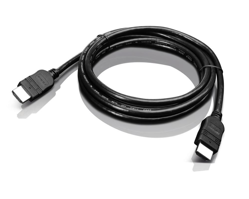 Lenovo 2.0m HDMI cable HDMI 2 m HDMI tipo A (Estándar) Negro