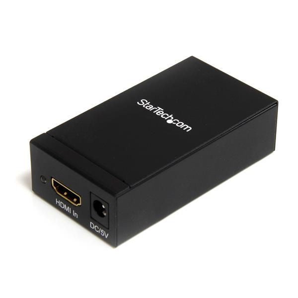 StarTech.com HDMI2DP convertidor de señal de vídeo Conversor de vídeo activo 1920 x 1200 Pixeles