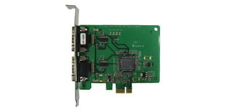 Moxa PCI EXPRESS KORT, 2 PORT 43165
