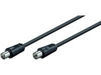 Microconnect COAX075 cable coaxial 7,5 m Negro