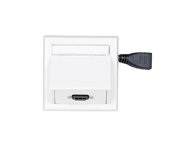 Vivolink WI221184 toma de corriente HDMI Blanco