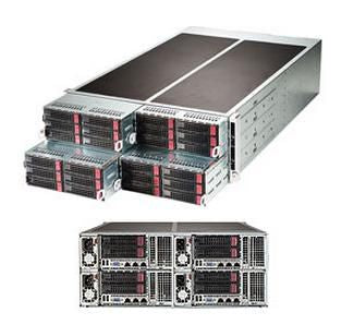 Supermicro 4U, 4x (6+2) 3.5" Hot-swap SYS-F628R3-RTB+-RFB – Reacondicionado