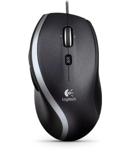 Logitech M500 ratón Oficina Mano derecha USB tipo A Laser 1000 DPI