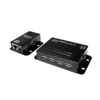 LogiLink UA0252 hub de interfaz USB 2.0 480 Mbit/s Negro